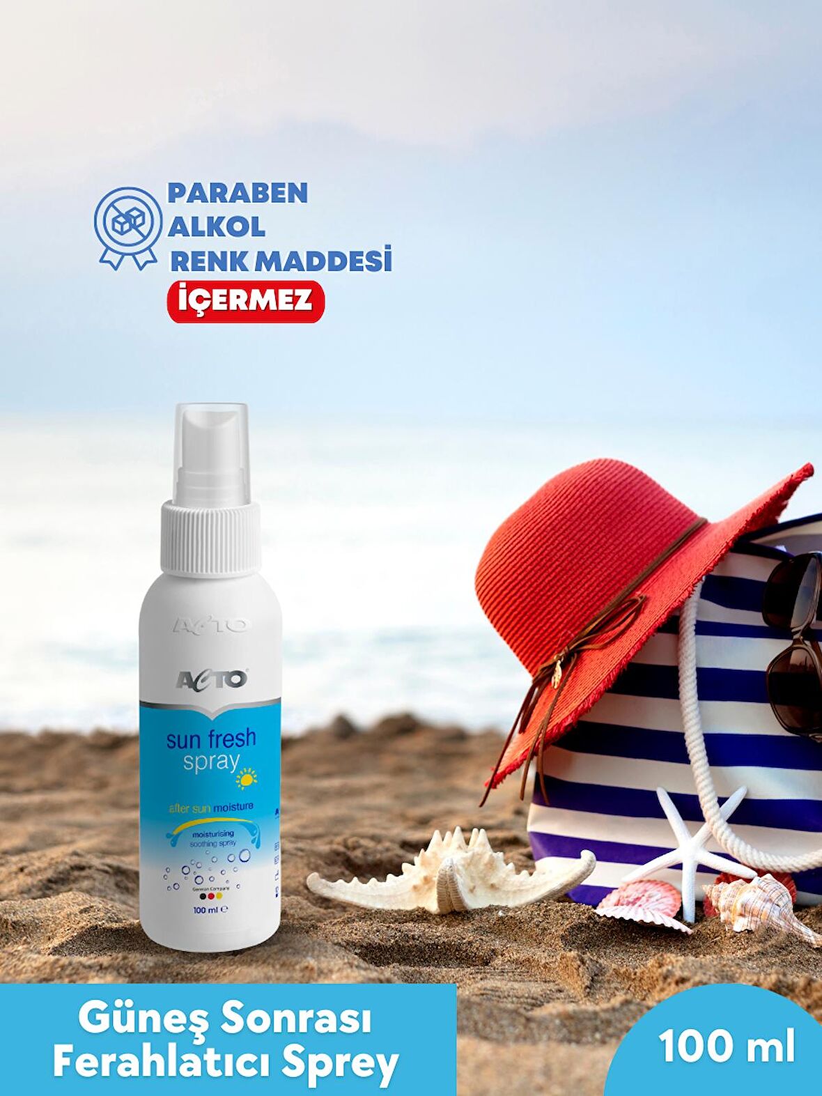 ACTO® SUN FRESH 100 ml | Güneş Sonrası Ferahlatıcı Sprey