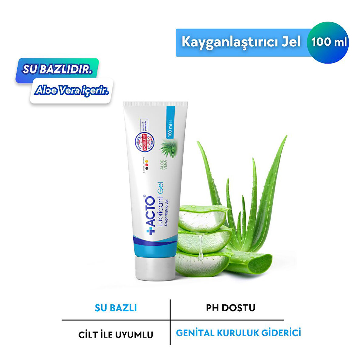 ACTO® LUBRICANT GEL 100 ml Kayganlaştırıcı Jel