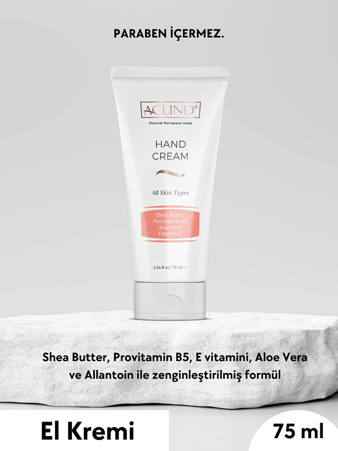 ACLIND® HAND CREAM 75 ml | El Kremi | Güzellik Serisi