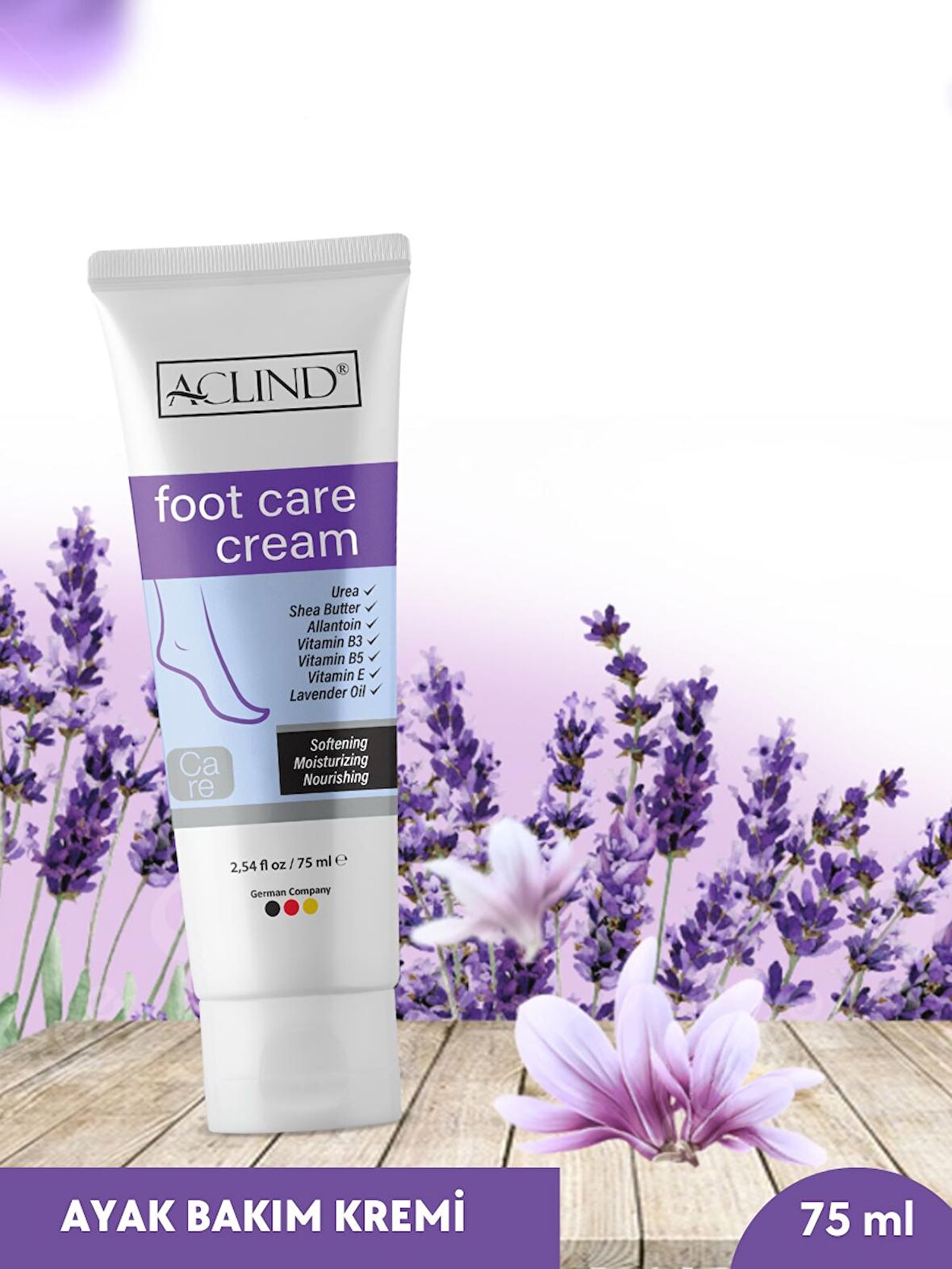 ACTO Foot Care Bakım için Krem 75 ml