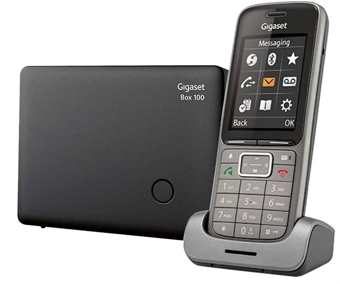 Gigaset SL800 Black Edition Telsiz Telefon