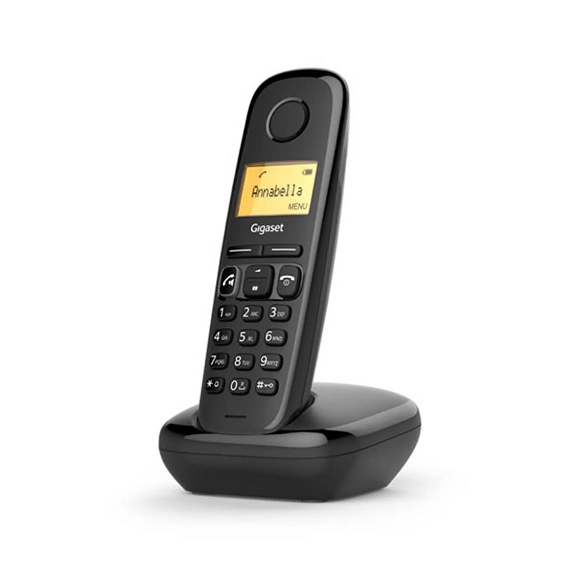 TELSİZ DECT TELEFON SİYAH GIGASET-A270