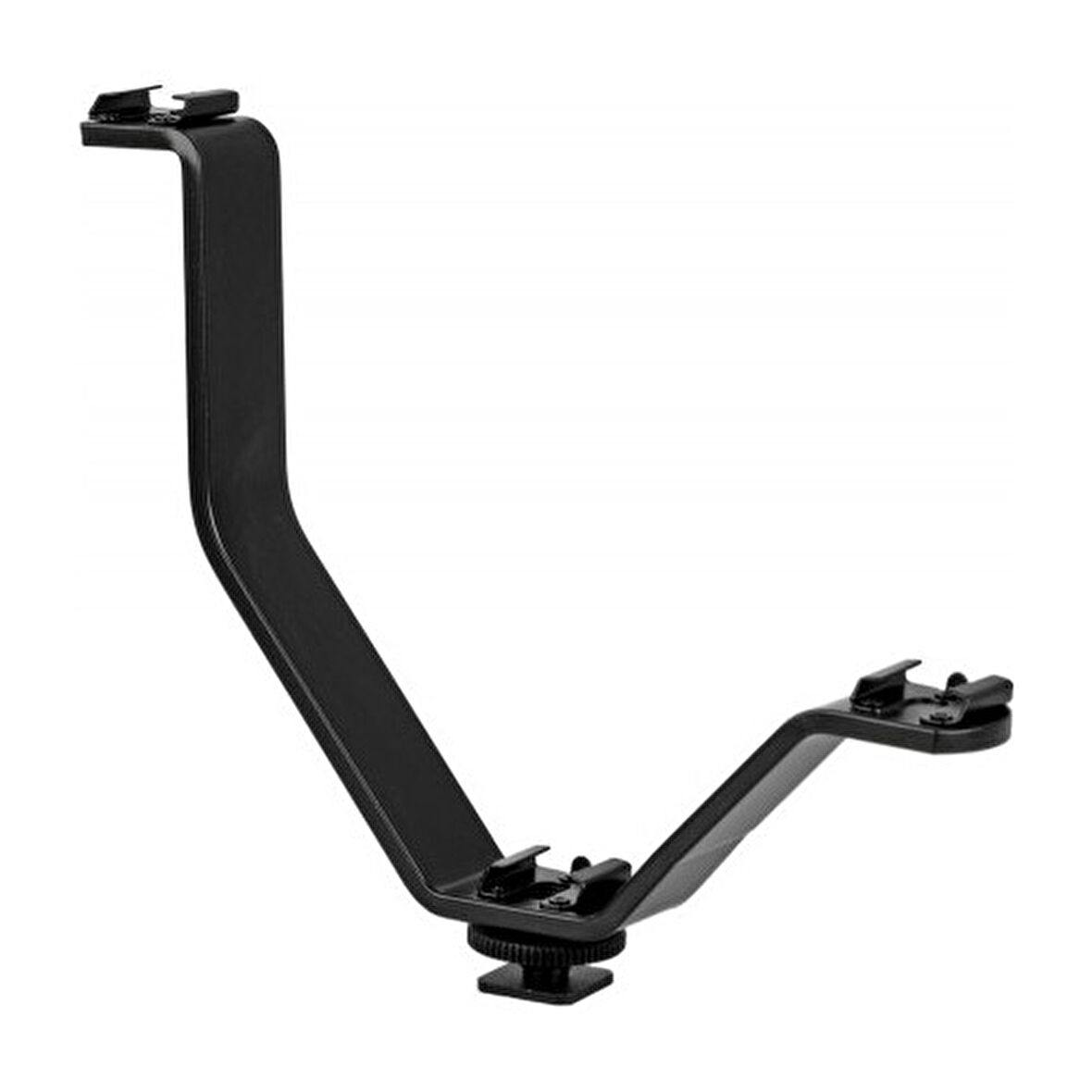 Ayex Dslr Makineler İçin V Bracket Üç Grişli Flaş Led Mikrofon Vb. Tutucu
