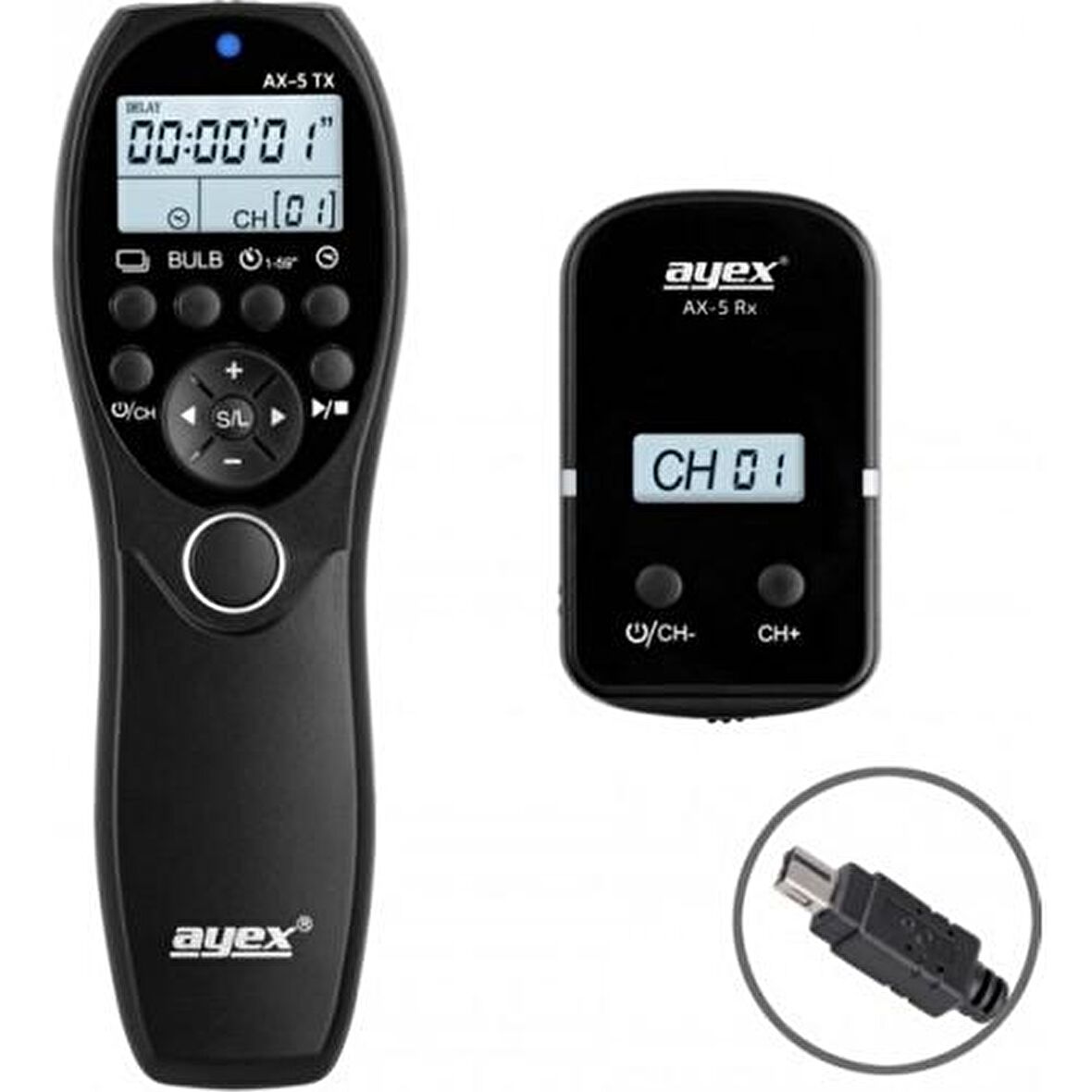 Ayex Nikon İçin Ax-5 Dc2 Kablosuz Zaman Ayarlı Kumanda