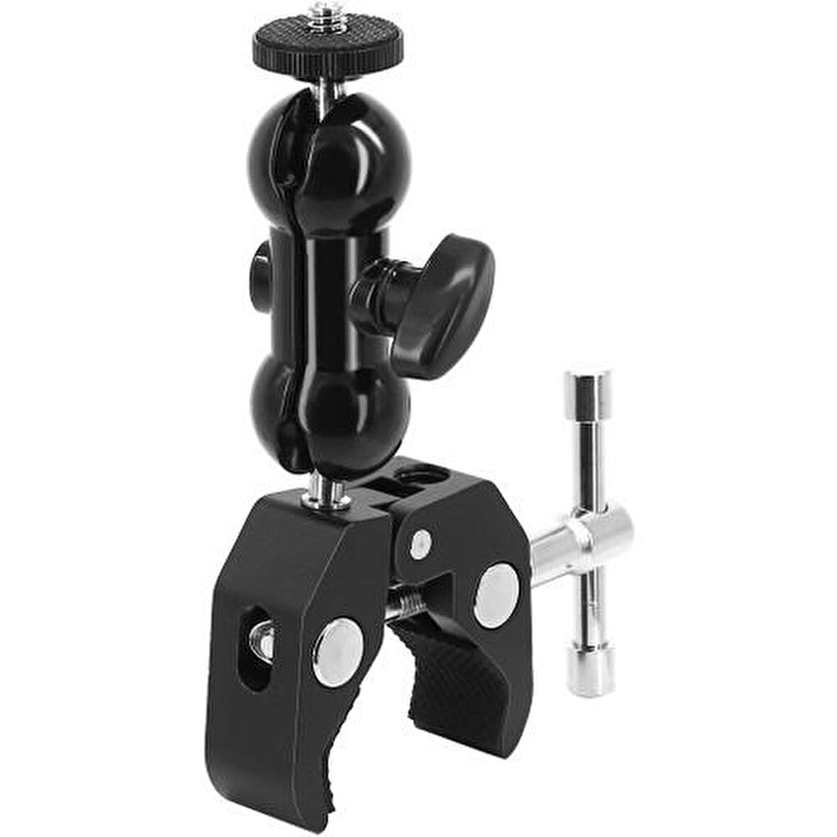 Ayex Dual Ball Heads Magic Arm + Super Crab Clamp Kelepçe