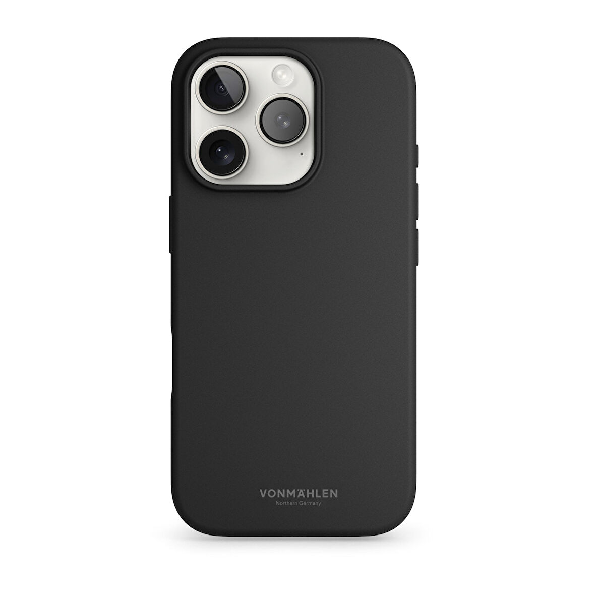 Vonmahlen Yumuşak Silikon Kapak & Kılıf iPhone 16 Pro - Siyah