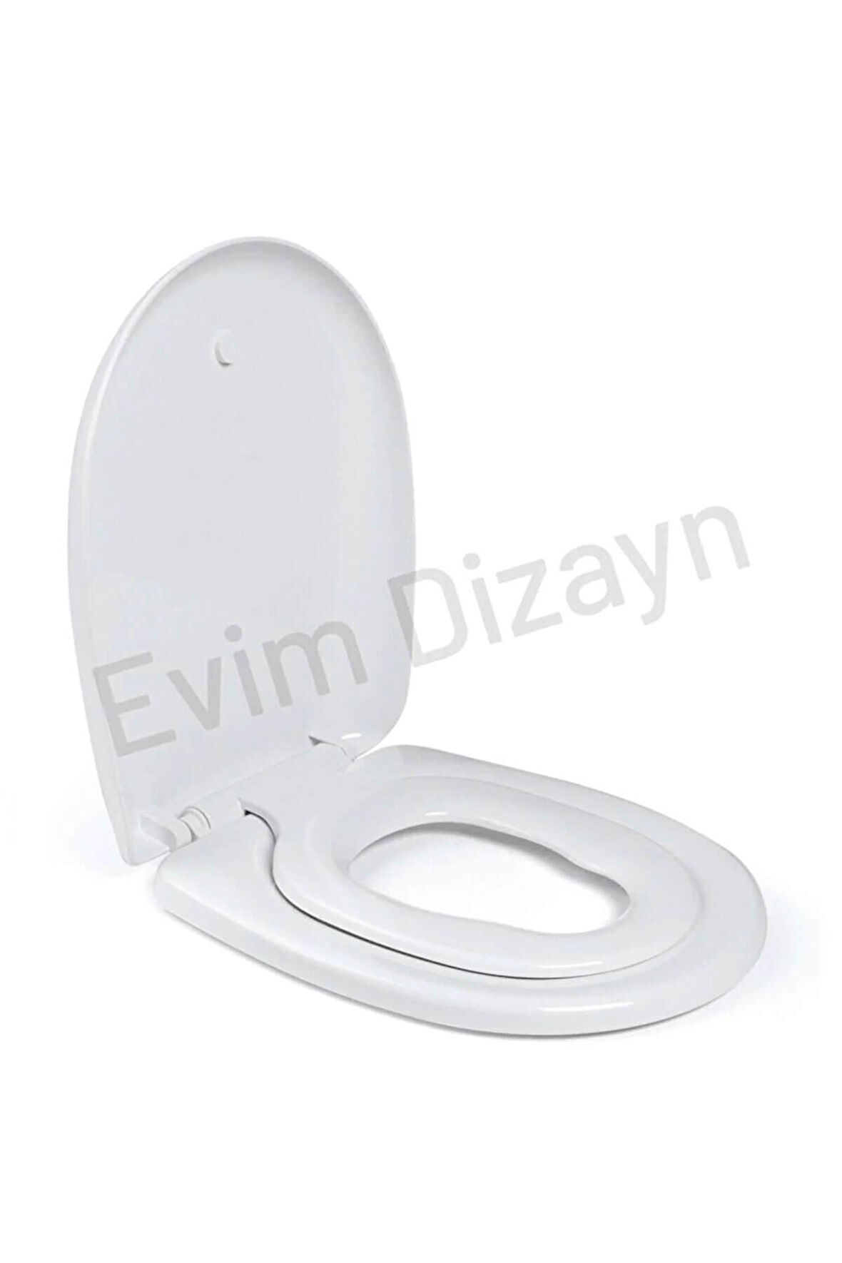 Aqua Bagno, Junior Klozet Kapağı, Beyaz, Yavaş Kapanan, PP