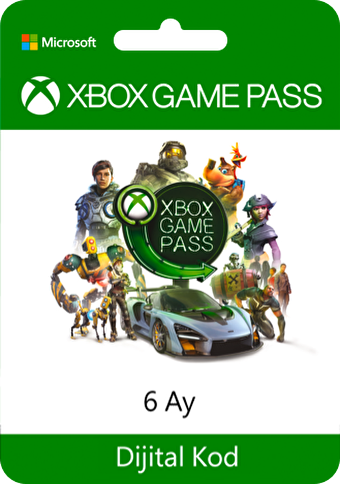 Xbox Game Pass - 6 Ay