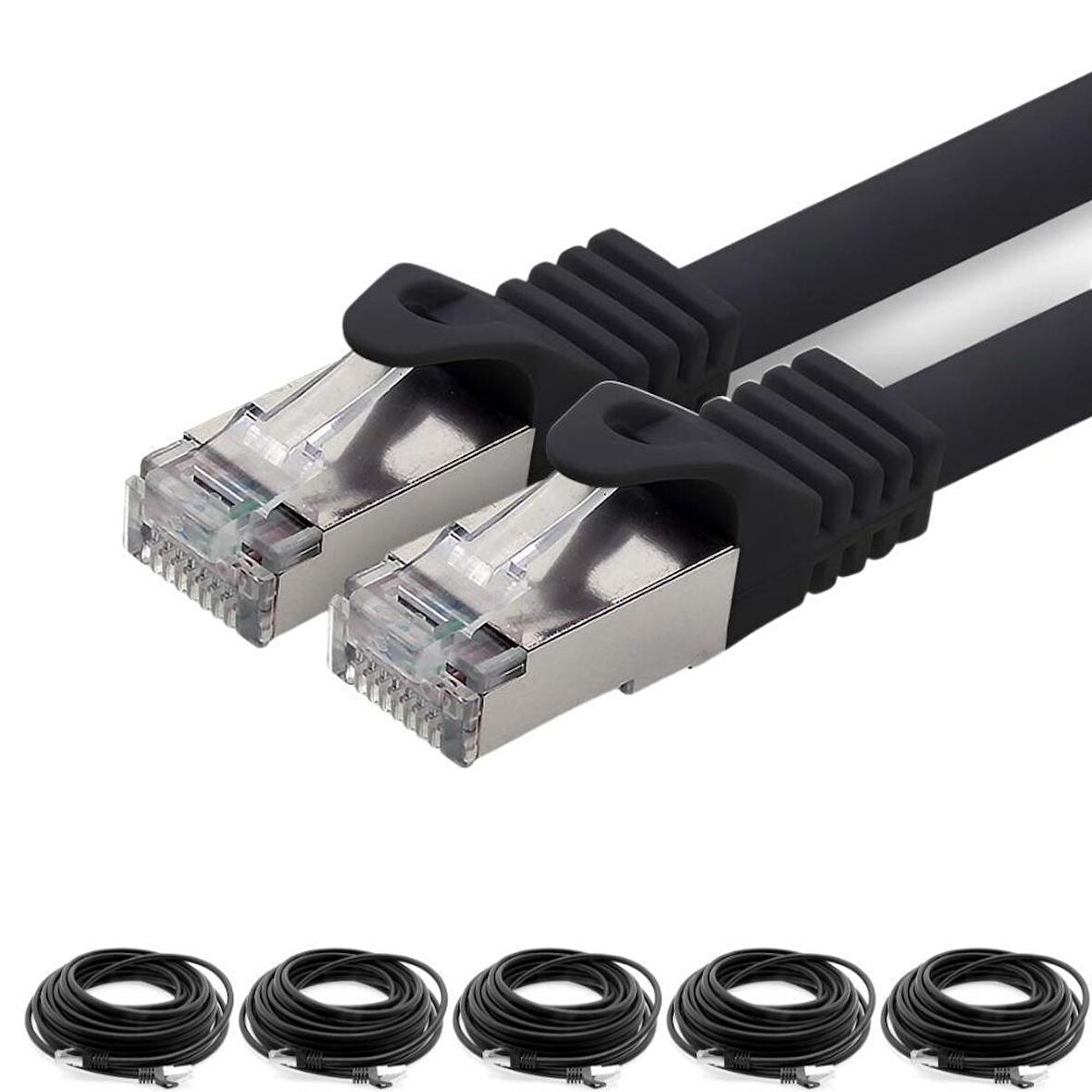 5 adet 20 Metre IRENIS CAT7 Kablo S/FTP Ethernet Network LAN Ağ Kablosu