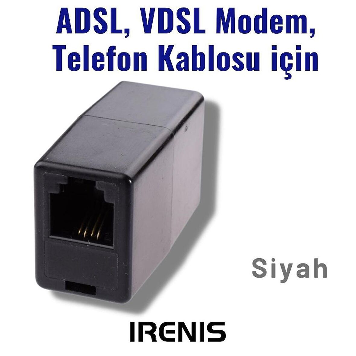 IRENIS Modem ve Telefon Kablo Ekleyici, Birleştirici, Uzatıcı