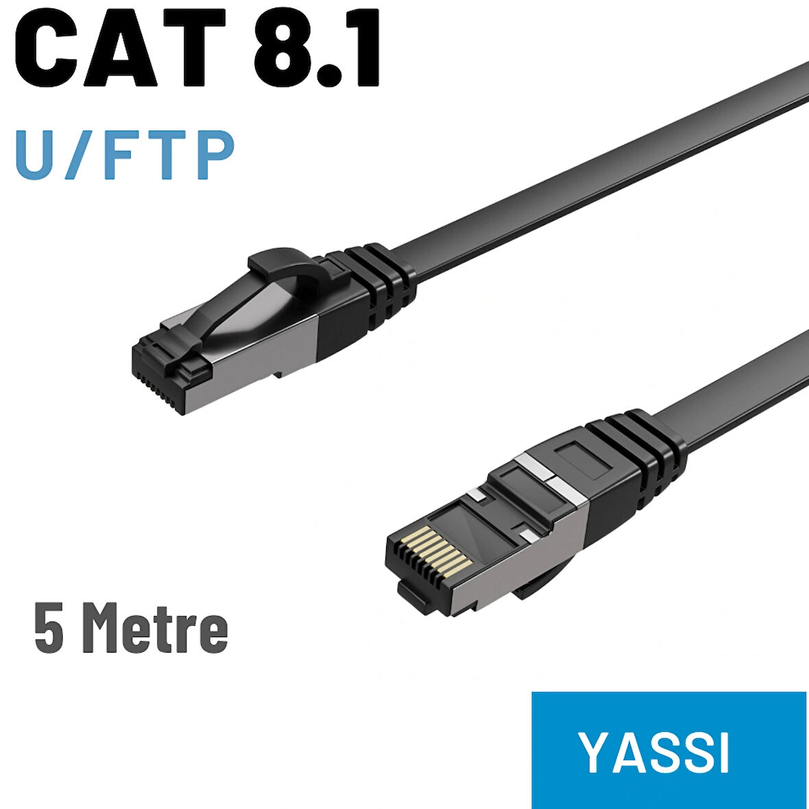 IRENIS 5 Metre CAT8 YASSI FTP LSNH Ethernet Patch Kablo