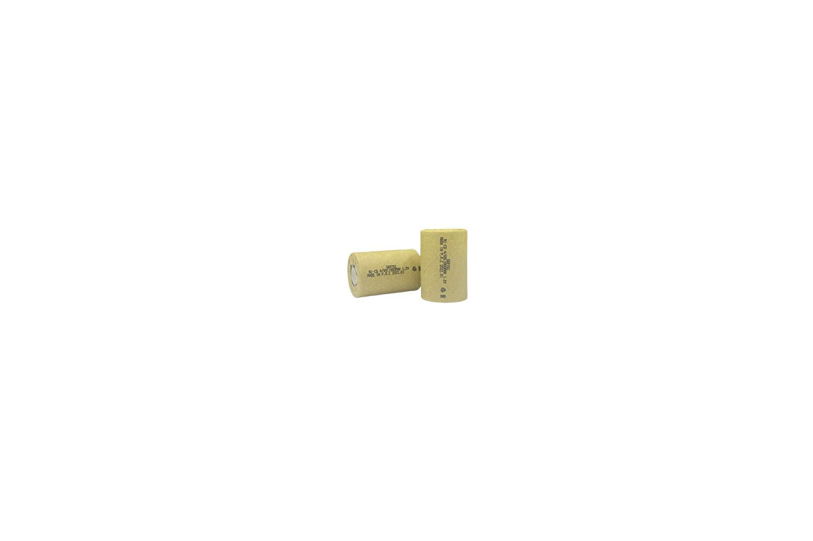 1.2V Ni-Cd  4/5 SC 1000 Mah Kağıt Şarjlı Pil 3C Başsız/Flat Head