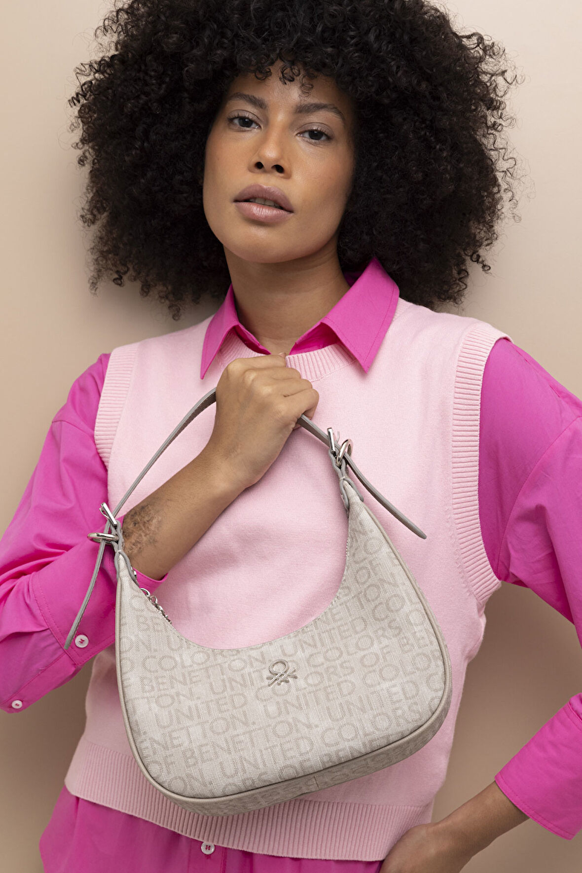 Benetton 1404 Kadın Çanta TAŞ