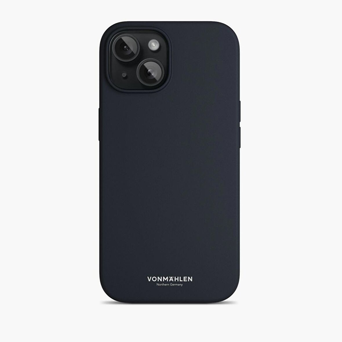 Vonmahlen iPhone 15 Plus için Manyetik Silikon Kılıf - Lacivert