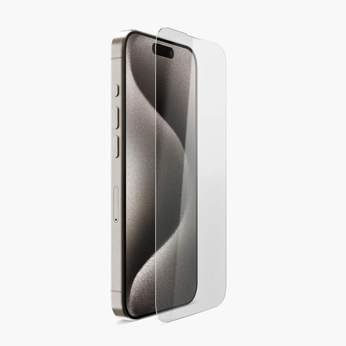 Vonmahlen iPhone 15 Pro Max için Şeffaf Kılıf + Ekran Koruyucu Güvenlik Paketi