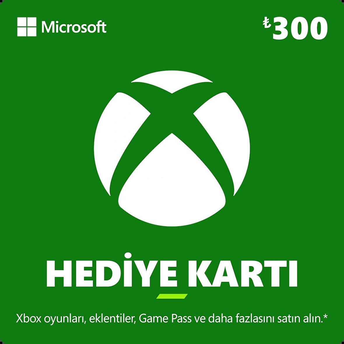 Xbox Hediye Kartı 300 TRY