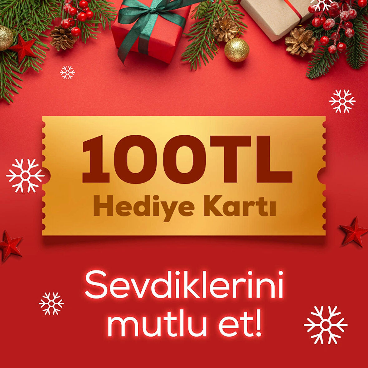 Pazarama Hediye Çeki 100 TL