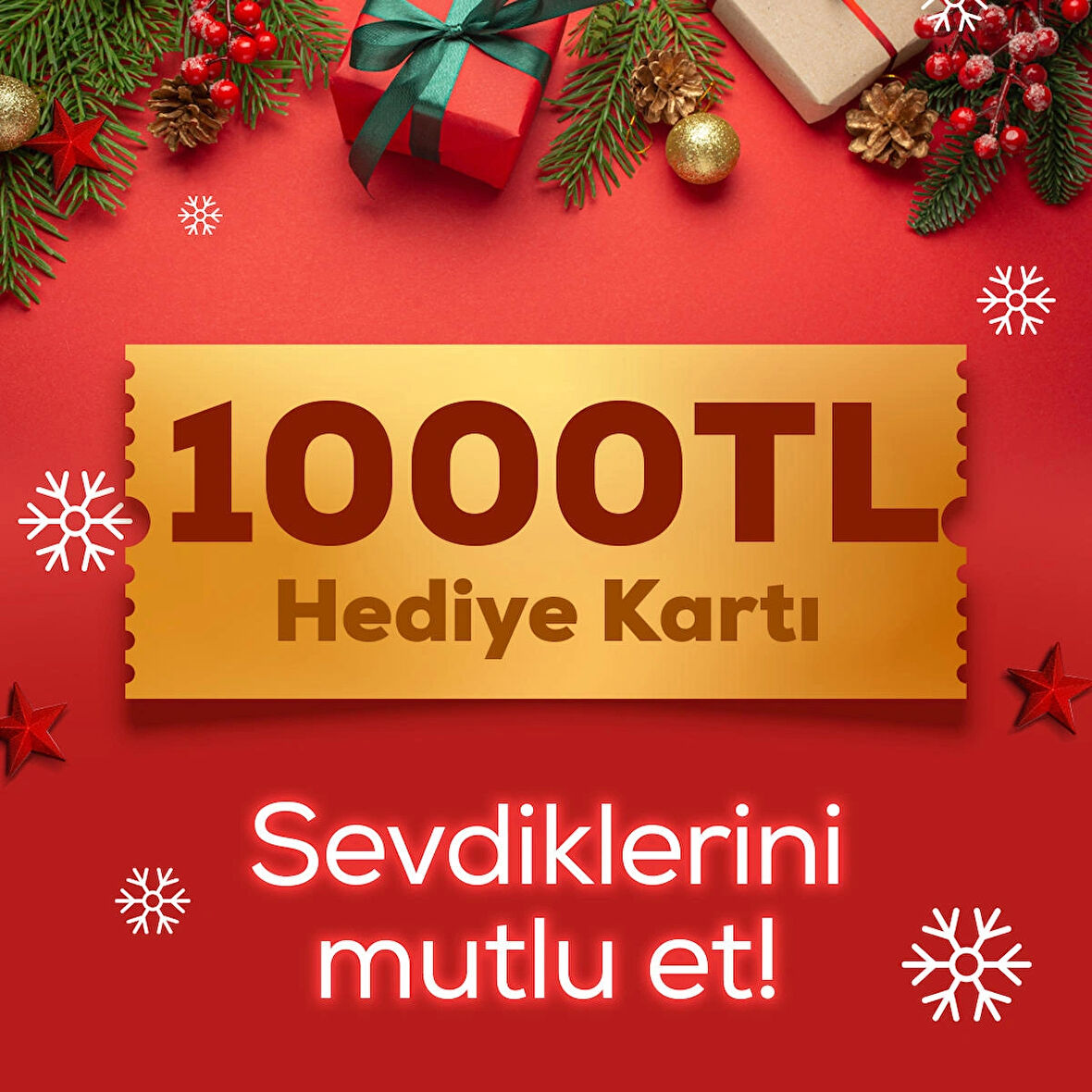 Pazarama Hediye Çeki 1000 TL