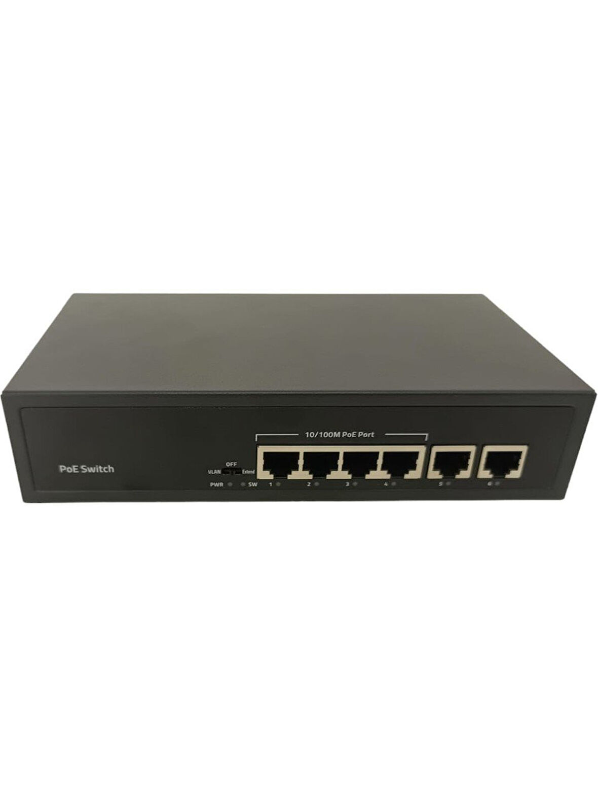 OEM ODM Fast Ethernet 10/100mbps 4 Port Poe Switch With 2 Uplink Port Network Switch