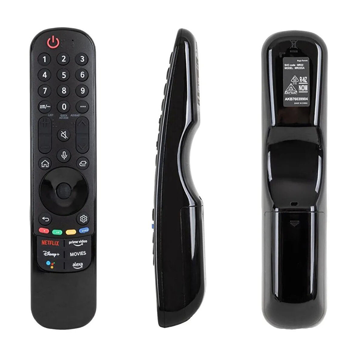 Weko Kl Lg Mr22ga Akb76039904 Netflix-prime Video-disney+ Tuşlu Ses Komutlu Lcd-led Tv Si̇hi̇rli̇ Kumanda