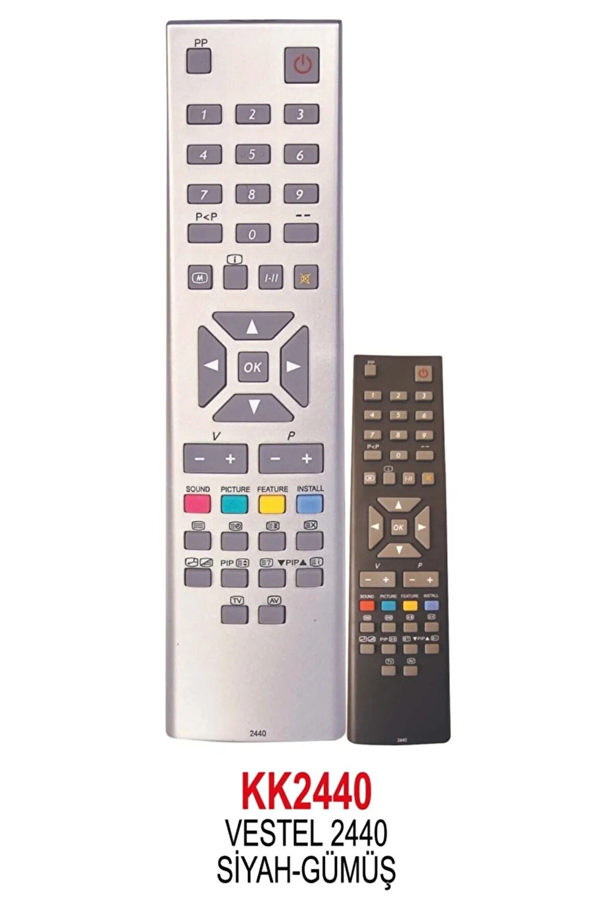 Vestel Seg Regal Tüplü Televizyon Kumandası KK2440
