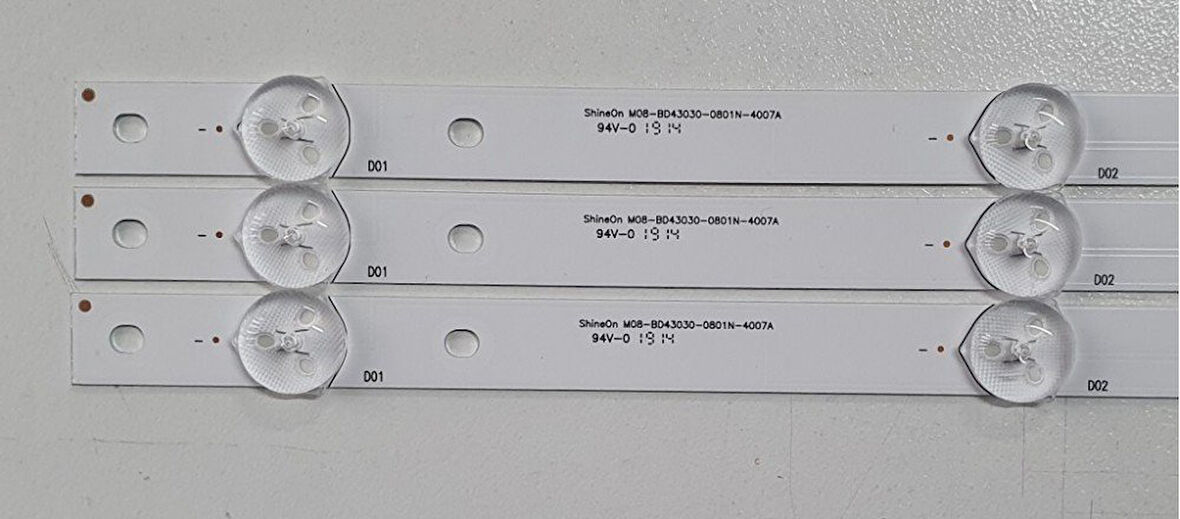 SHİNEON 2D04007 REV.A S0180 YLWJYHLW 5B0 LED BAR, ALTUS LED BAR,GRUNDIG LED BAR,BEKO LED BAR,ARÇELİK LED BAR