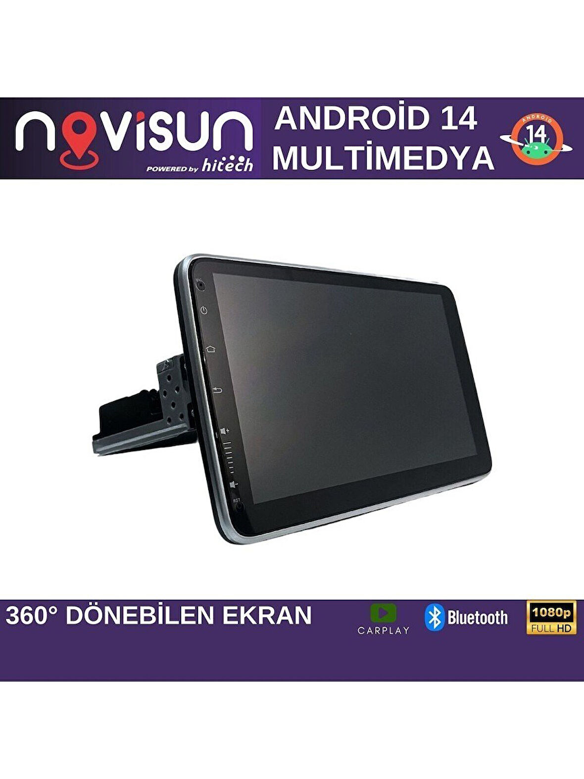 Sunplus Universal Android 10.1 Inç Tablet Hareket Edebilen Teyp Android Multimedya 2gb Ram 32GB NV-5005R
