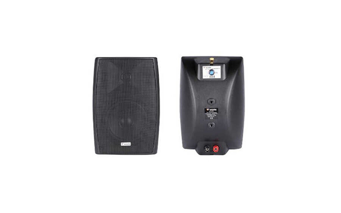 WESTA WS-65TB 16 CM Hat Tr.Plastik Kabin Hoparlör - Siyah