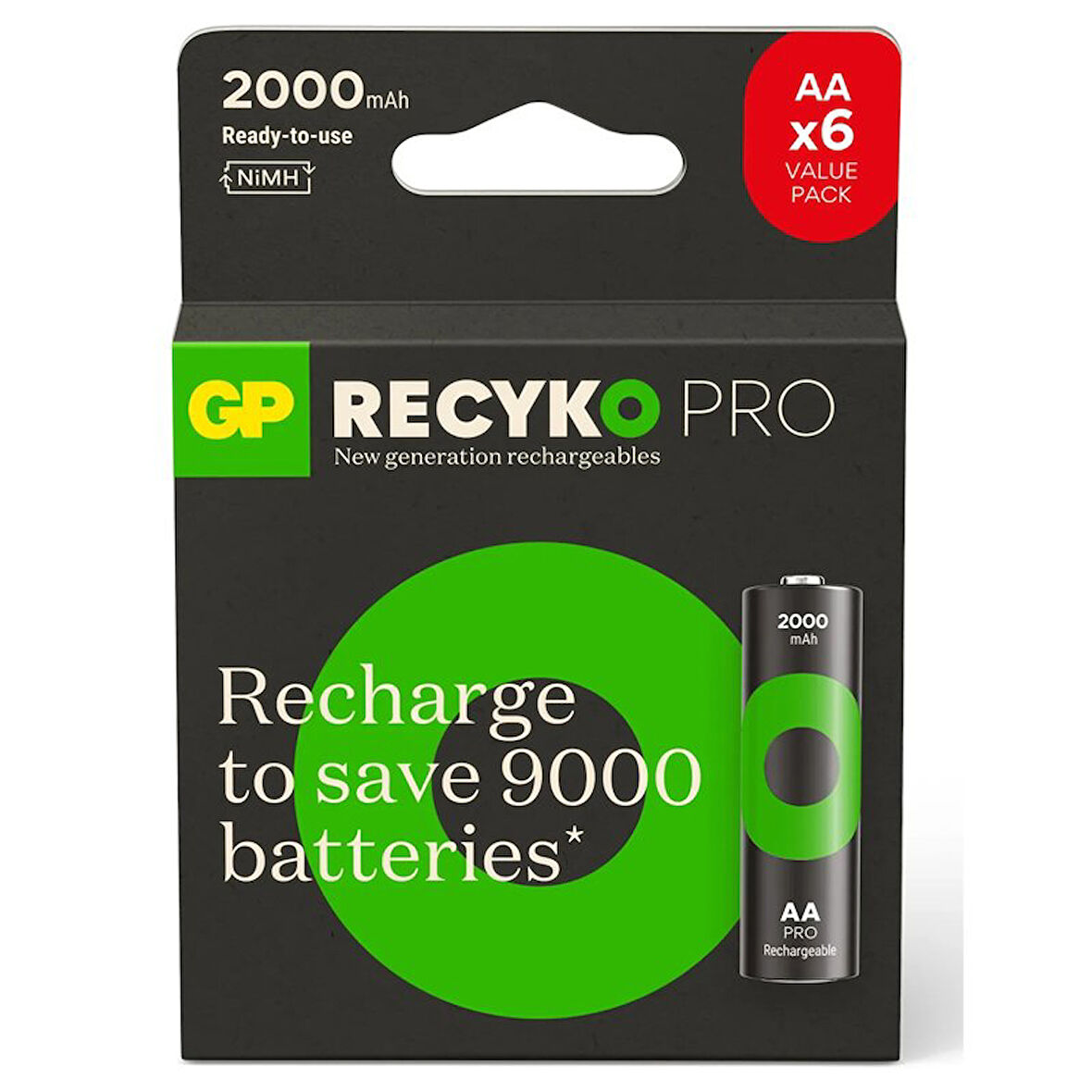 GP RECYKO PRO 2100 R6 4+2 KART GP210AAHCBR21
