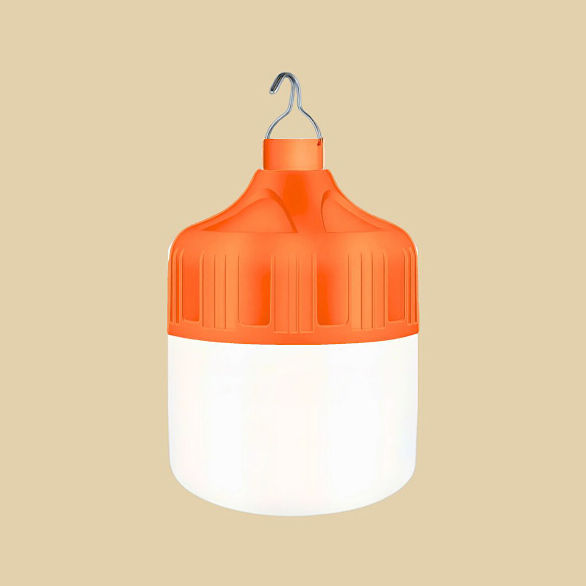 LEDX Şarjlı Ampül 100W – Askılı, USB Şarjlı