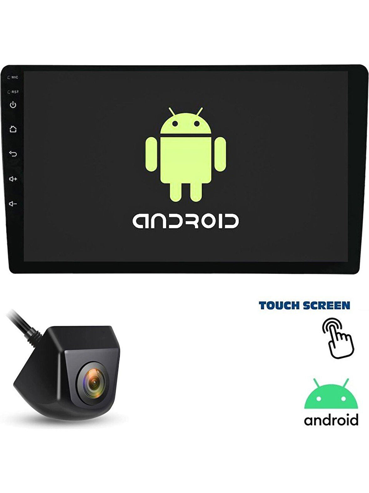 Fİ AUDİO Tablet Multimedya 9 inç Dokunmatik Ekran Androıd 13 4+64 GB - WİFİ 5G 