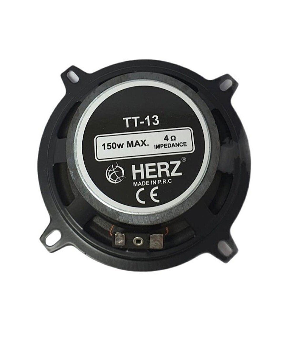  HERZ TT-13 150W 13 CM ÇİFT YOLLU TWEETERLI TEKLİ OTO HOPARLÖR 
