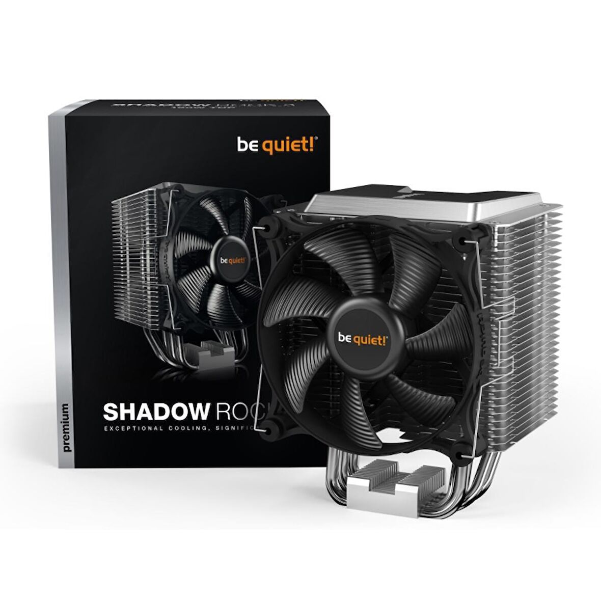 Be Quiet! Shadow Rock 3 BK004 Hava Soğutmalı AM4-1200p İşlemci Fanı