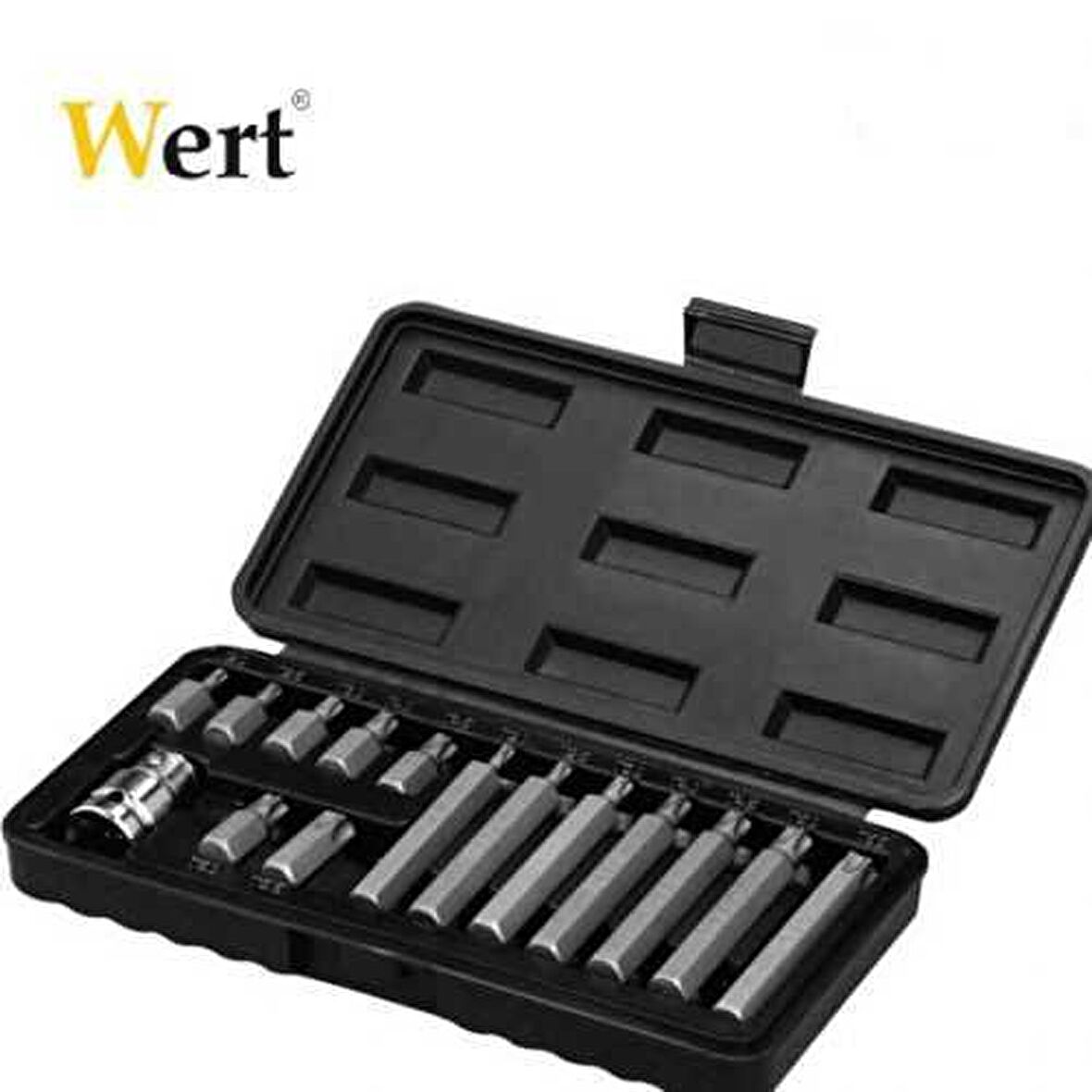 Wert 2243 Torx Bits Uç Seti. 15 Parça