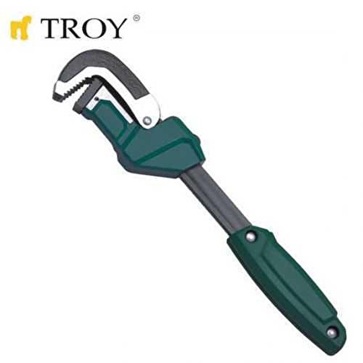 TROY 21246 Kolay Ayarlanabilir Boru Anahtarı (300mm)