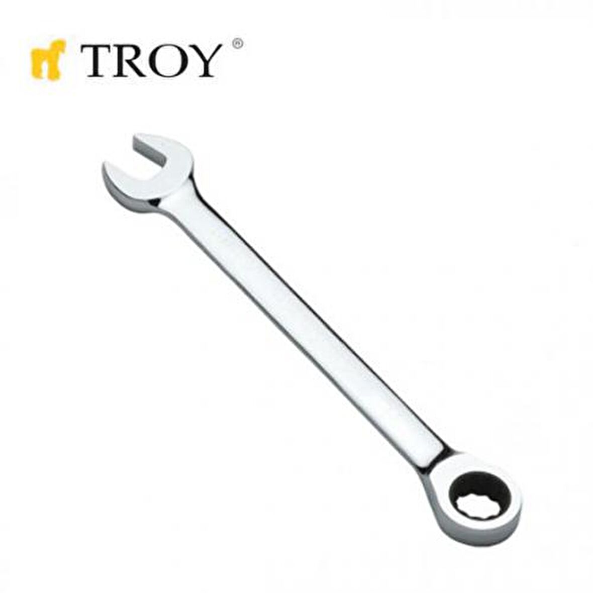 Troy 21710 Cırcırlı Kombine Anahtar. 10Mm