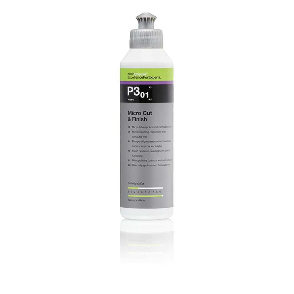 Koch Chemie P3.01 İnce Çizik Hare Alıcı Carnauba Cila 250 ml. 40