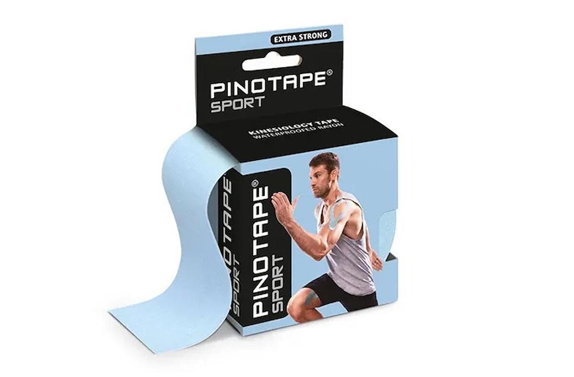 PINO TAPE AĞRI BANDI(KİNESİO)AÇIK MAVİ 5CM*5M