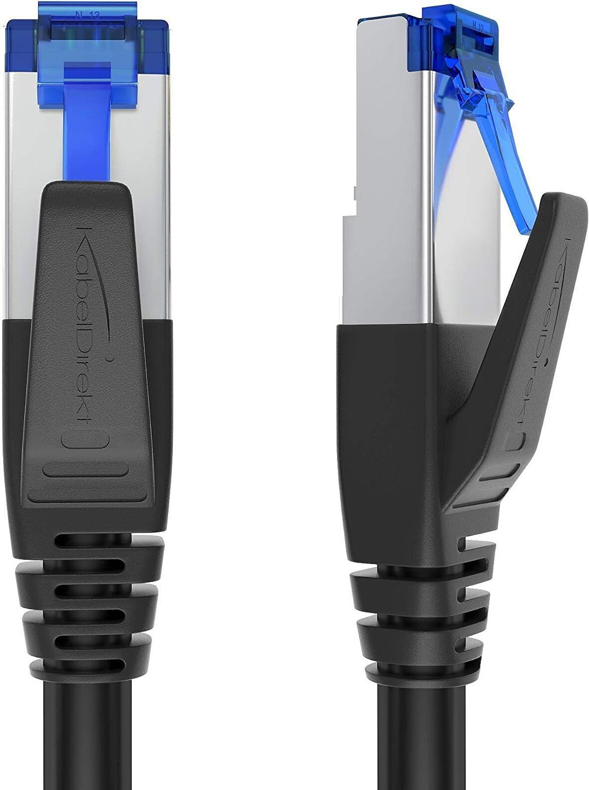KABELDIREKT – Ultra güvenli üçlü korumalı Cat 7 Ethernet kablosu – 15 m – internet kablosu