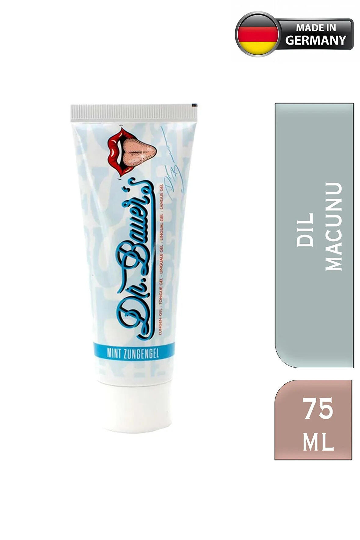 Dr Bauer Dil Macunu Jeli Mint 75ml
