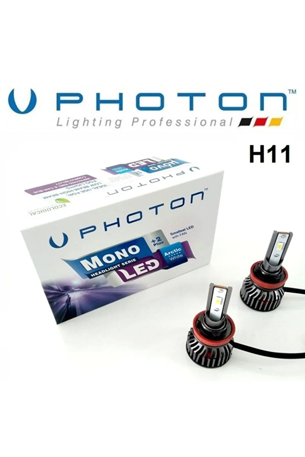 Photon Mono H11 Led Xenon Oto Ampulü 2 Plus Serisi H8 H11 H16 Uyumlu