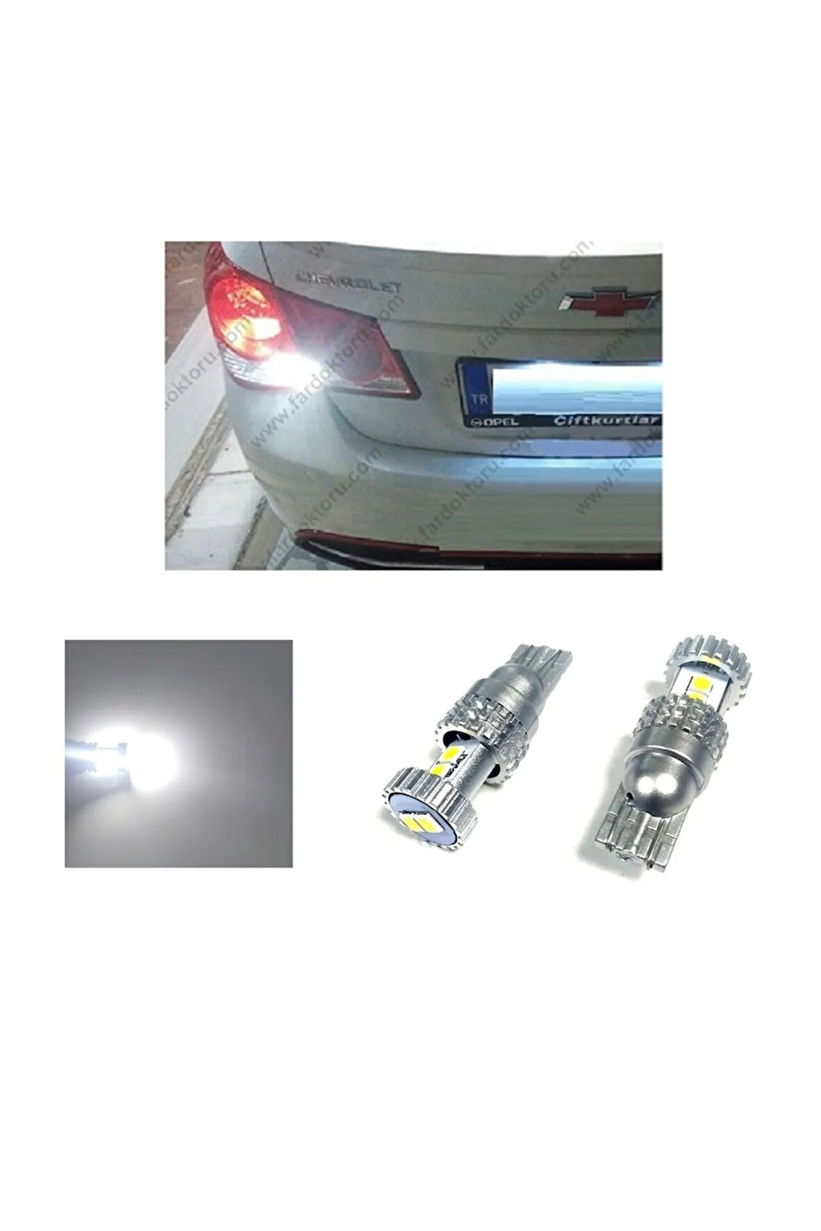 Chevrolet Cruze Led Geri Vites Ampulü W16w T15 Ph7028