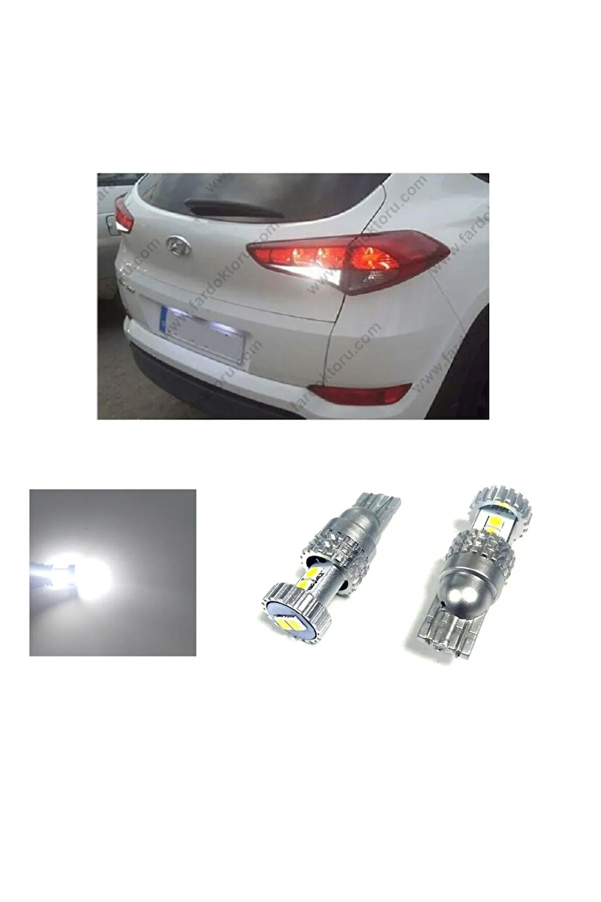 Hyundaı Tucson Led Geri Vites Ampulü W16w T15 Ph7028