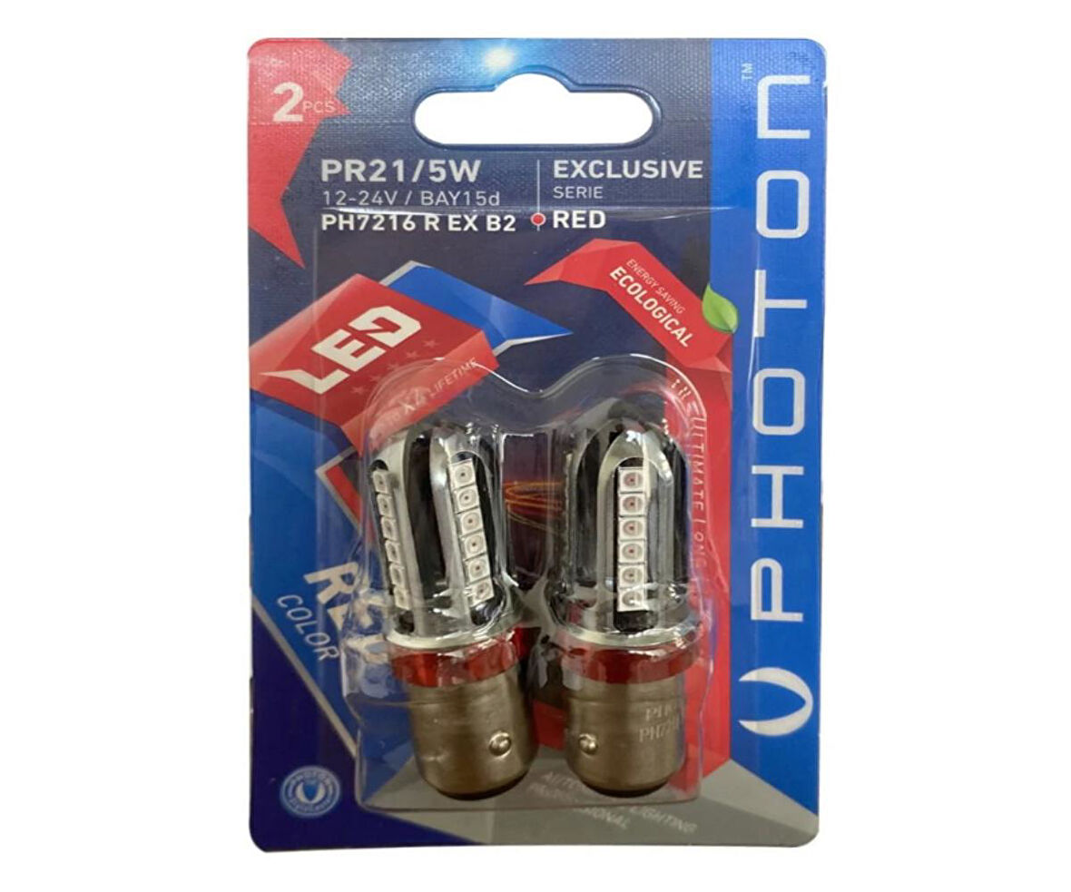 P21/5W RED 1016 EXCLUSIVE SERIE (2’Lİ BLISTER)