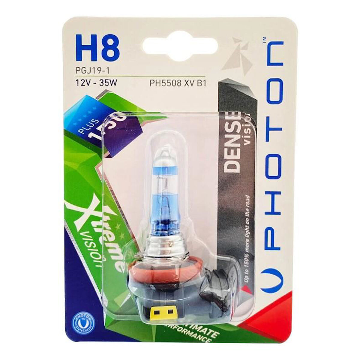 Photon H8 12V 35W EXTREME VISION +%150 FAZLA IŞIK (TEKLİ BLİSTER) PH5508 XV B1