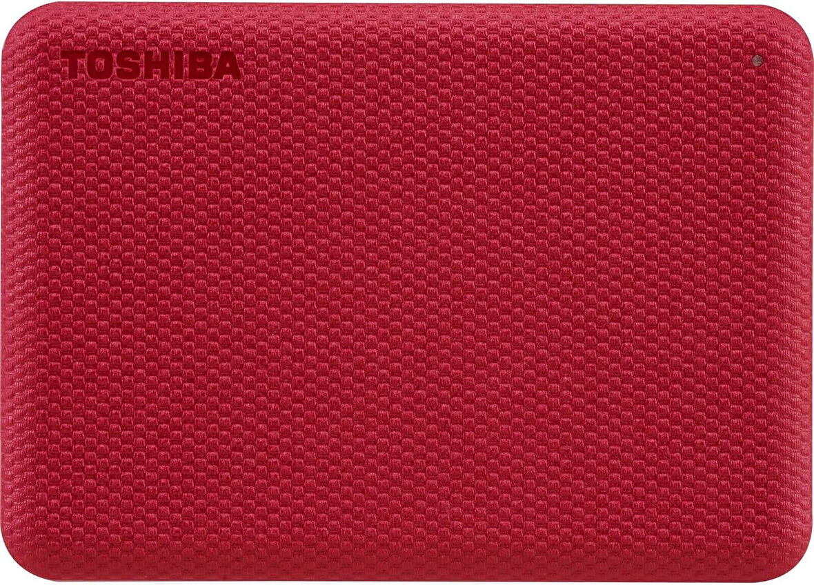 Toshiba Canvio Advance 2TB 2,5" USB 3.2 Gen-1 Taşınabilir HDD - Red (HDTCA20ER3AA)