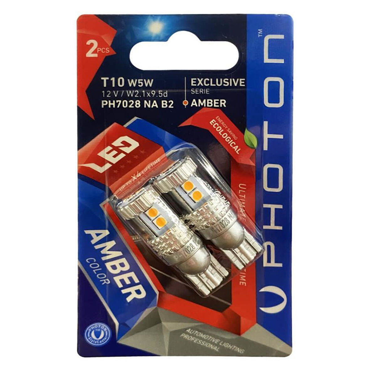 Photon T10 Turuncu W5W 15SMD 12V Exclusive Park Led PH7028 NA