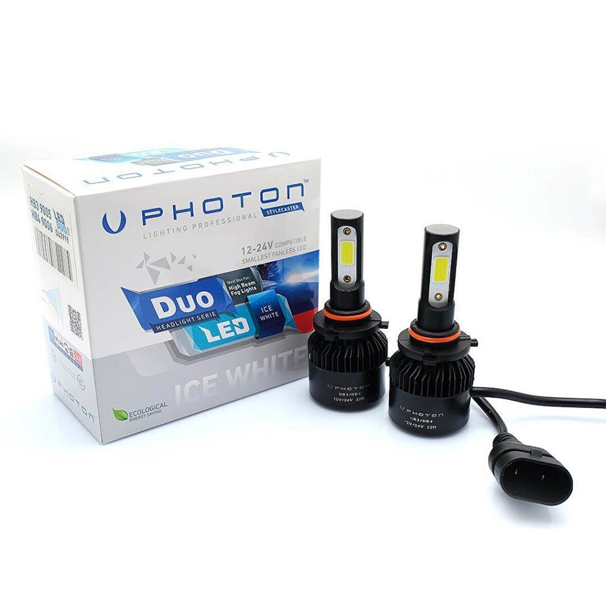 Photon Duo HB3 9005 12-24V Led Xenon 6000 Lümen HEADLIGHT