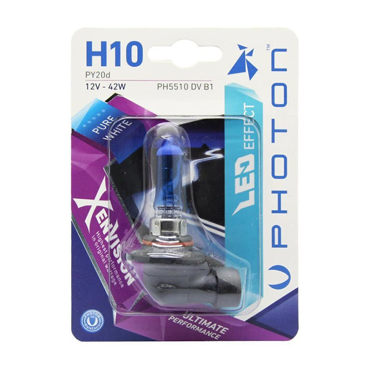 Photon H10 12V 42W Xen Vision Blister (TEKLİ BLİSTER)