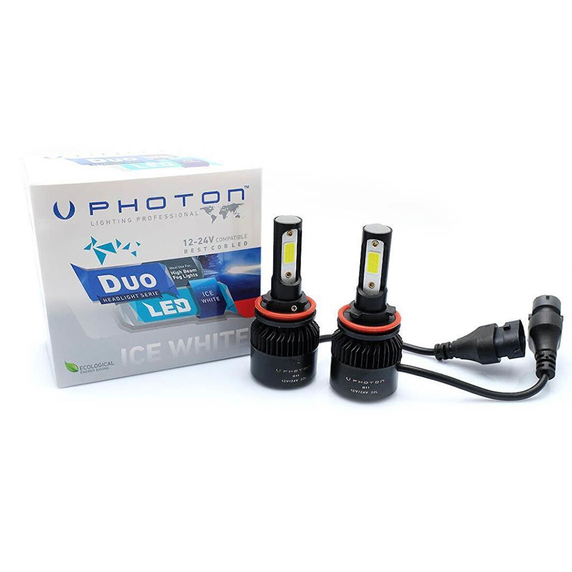 Photon Duo H8-H9-H11-H16 Led Headlight Honda CR-V IV , Honda Civic FC5